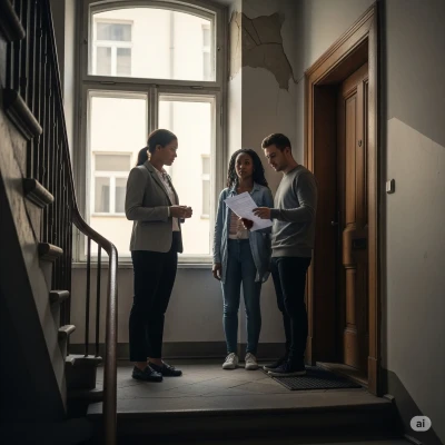 Wohnungsbesichtigung